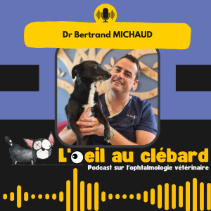 Un podcast sur l'ophtalmologie vétérinaire, des chiens, chats NAC. Si votre compagnon a un problème à l'oeil.